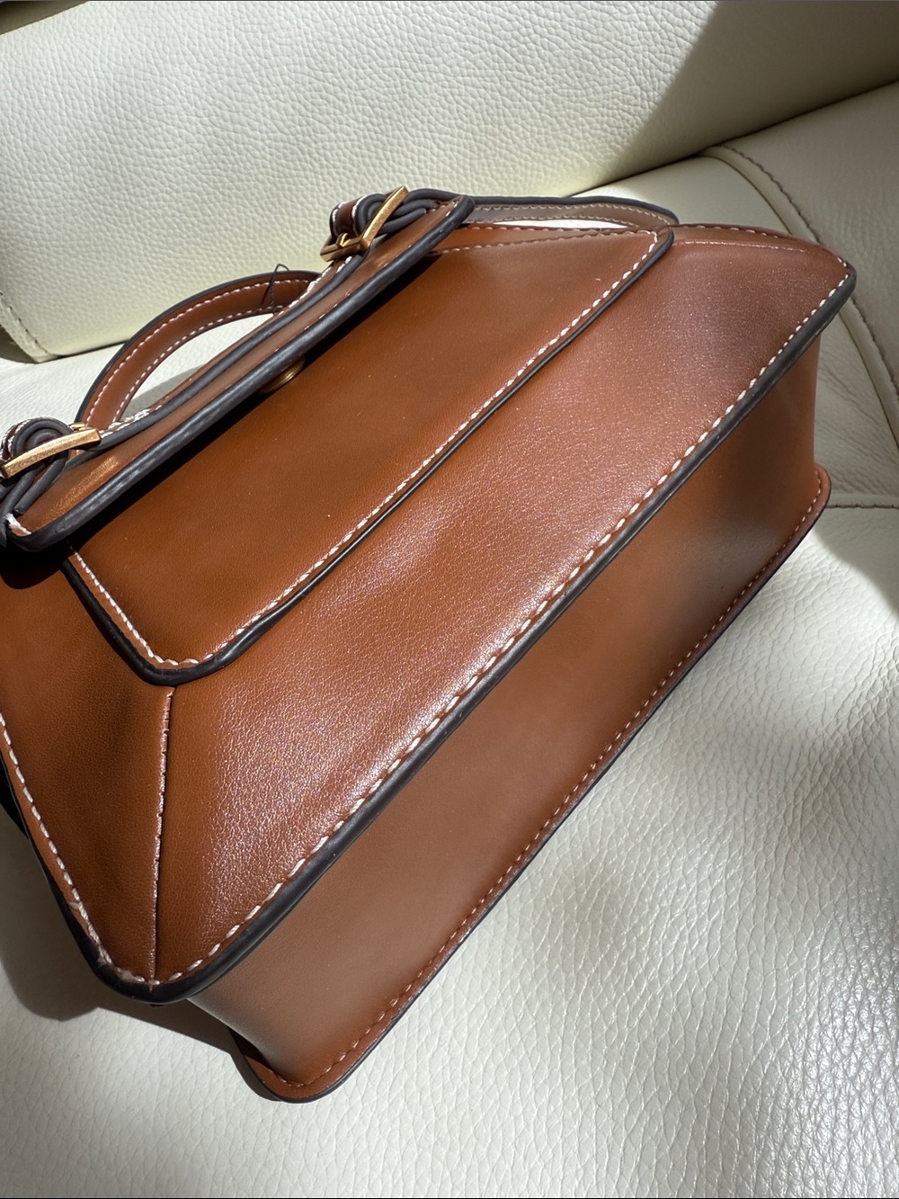 Zara Buckle City Bag - Picture 6 of 13